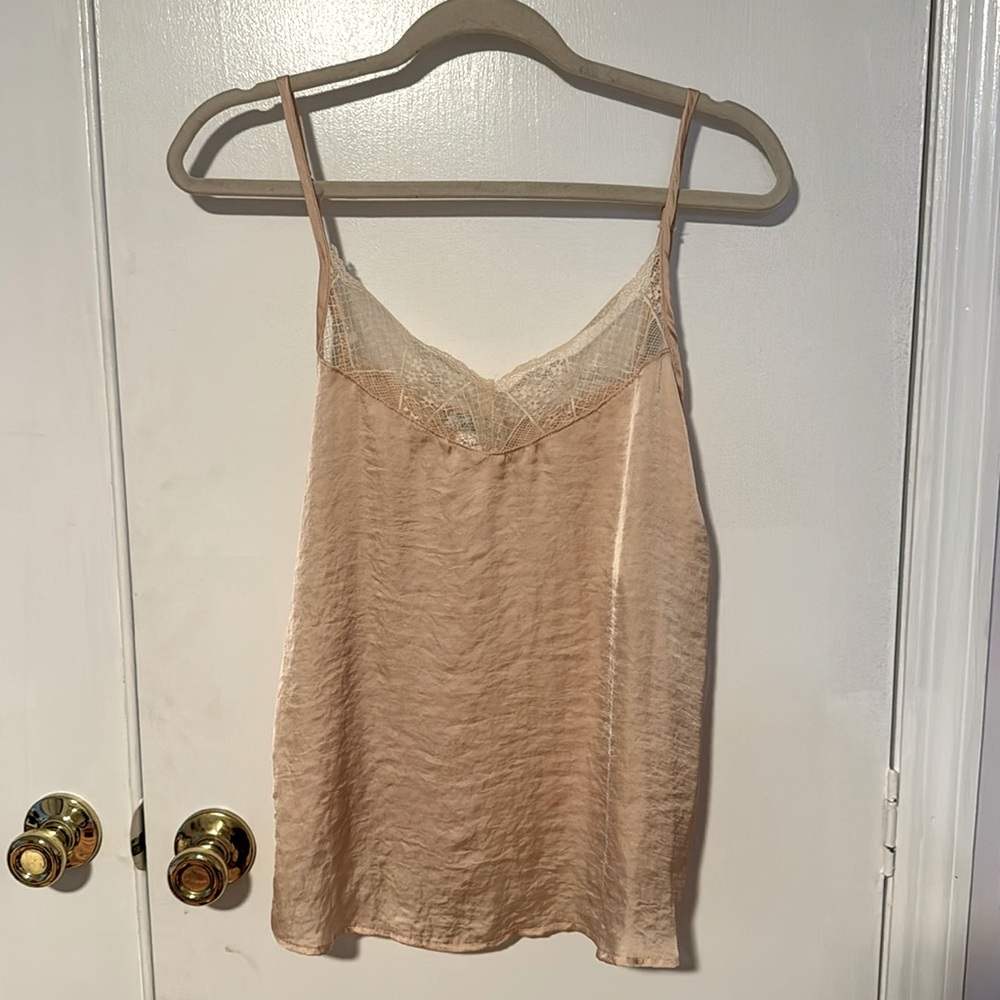 NWT Blush Satin Cami